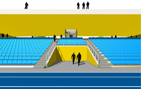 Kuressaare staadionihoone