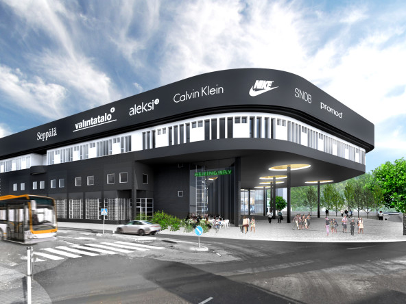 Tikkuri kaubanduskeskus Vantaa, Soome