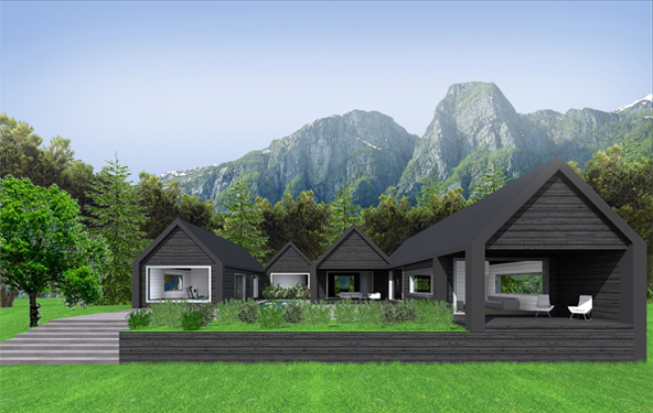 Palkmaja kontseptsioon välisturgudele