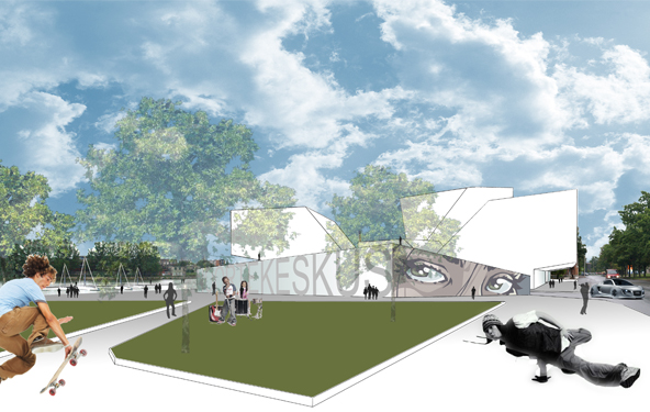 Pärnu jõeäärse keskuse ideeplaneering