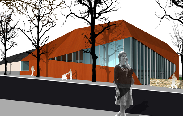 Rakvere Teatri juurdeehitus